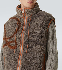 Loewe Anagram fleece vest