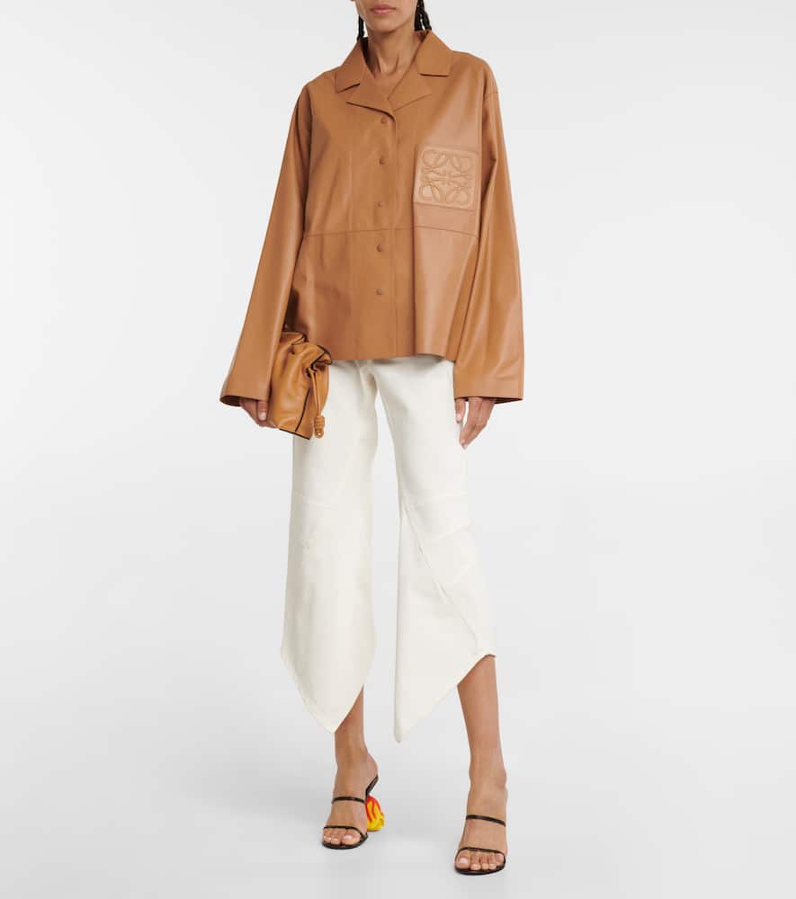 Loewe Anagram leather jacket