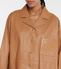 Loewe Anagram leather jacket