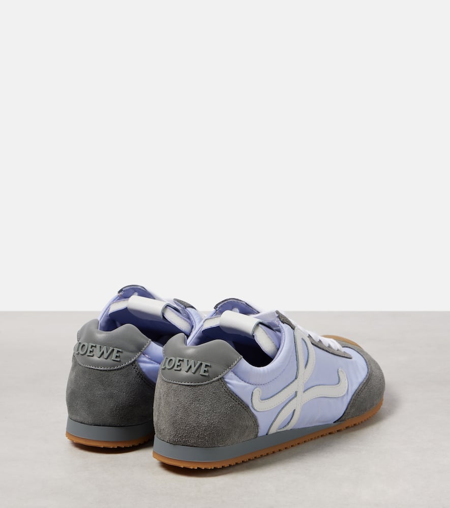 Loewe Ballet Runner 2.0 suede-trimmed sneakers