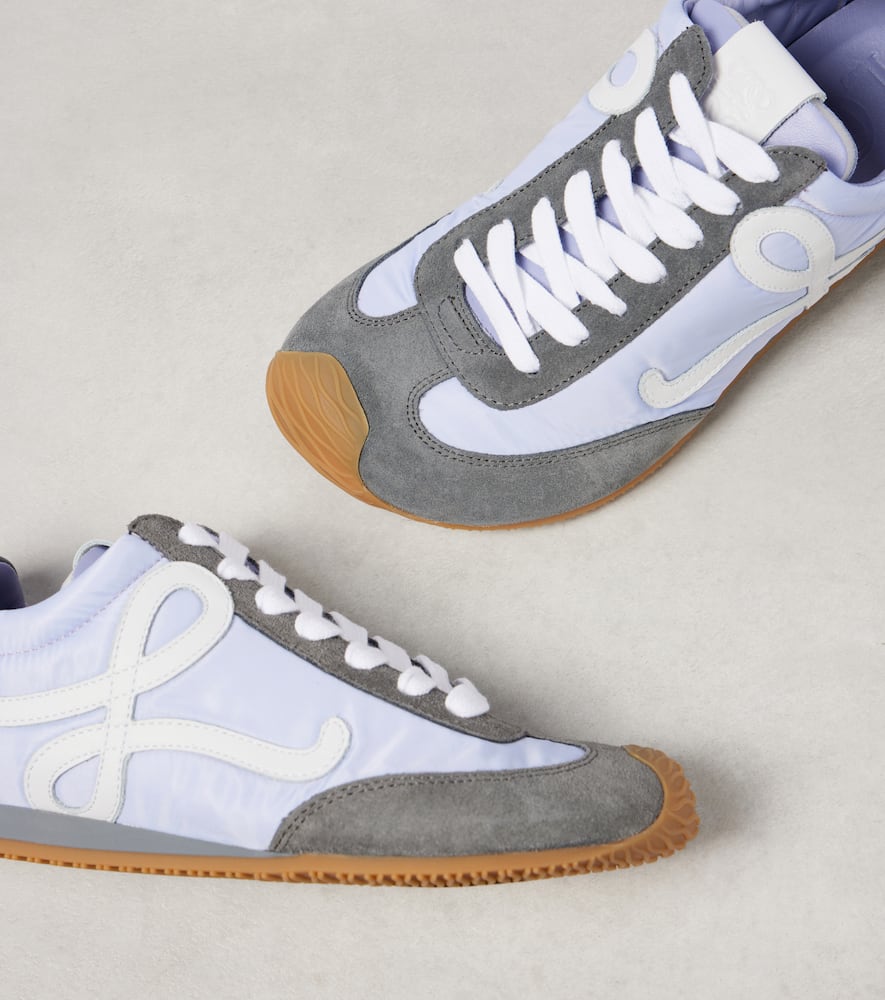 Loewe Ballet Runner 2.0 suede-trimmed sneakers