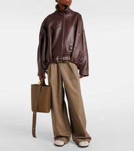 Loewe Balloon leather jacket