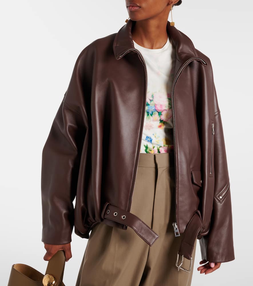 Loewe Balloon leather jacket