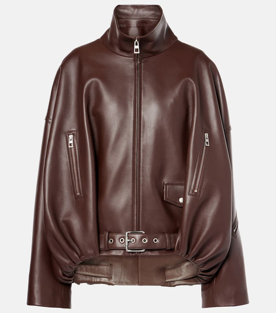 Loewe Balloon leather jacket