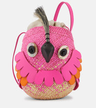 Loewe Bird Mini raffia crossbody bag. Shop Loewe Bucket Bags for women now.