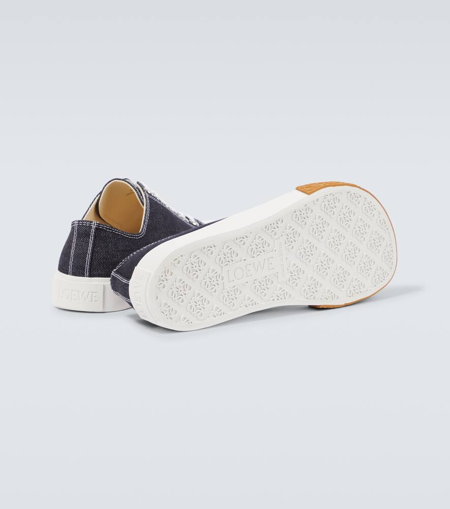 Loewe Bloc denim sneakers