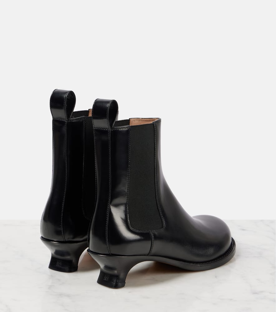 Loewe Campo 40 brushed leather Chelsea boots
