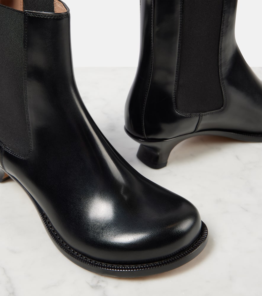 Loewe Campo 40 brushed leather Chelsea boots