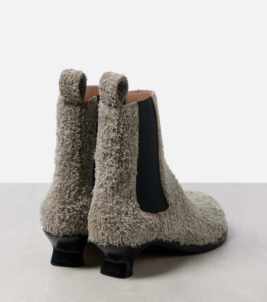 Loewe Campo Chelsea suede ankle boots