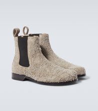 Loewe Campo brushed suede Chelsea boots