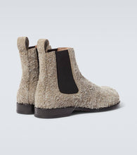 Loewe Campo brushed suede Chelsea boots