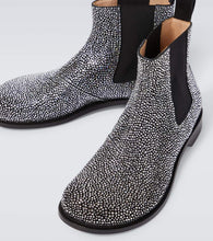 Loewe Campo embellished leather Chelsea boots