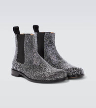 Loewe Campo embellished leather Chelsea boots