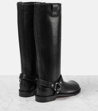 Loewe Campo leather biker boots