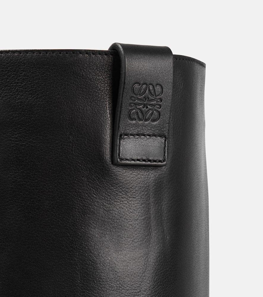 Loewe Campo leather biker boots