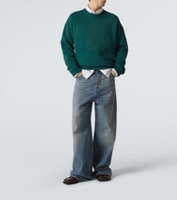 Loewe Campo leather penny loafers