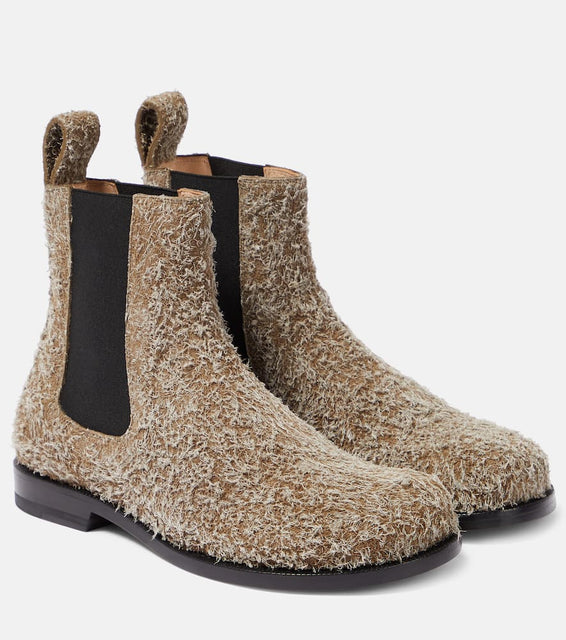 Loewe Campo suede Chelsea boots