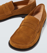 Loewe Campo suede loafers