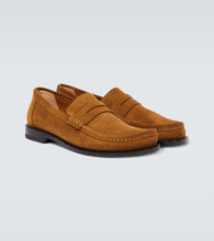 Loewe Campo suede loafers