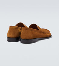 Loewe Campo suede loafers