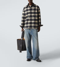 Loewe Checked cotton flannel shirt