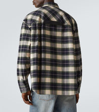 Loewe Checked cotton flannel shirt