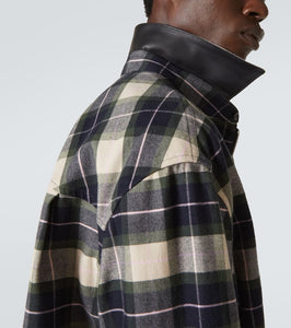 Loewe Checked cotton flannel shirt