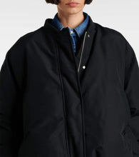Loewe Convertible shearling-trimmed puffer jacket