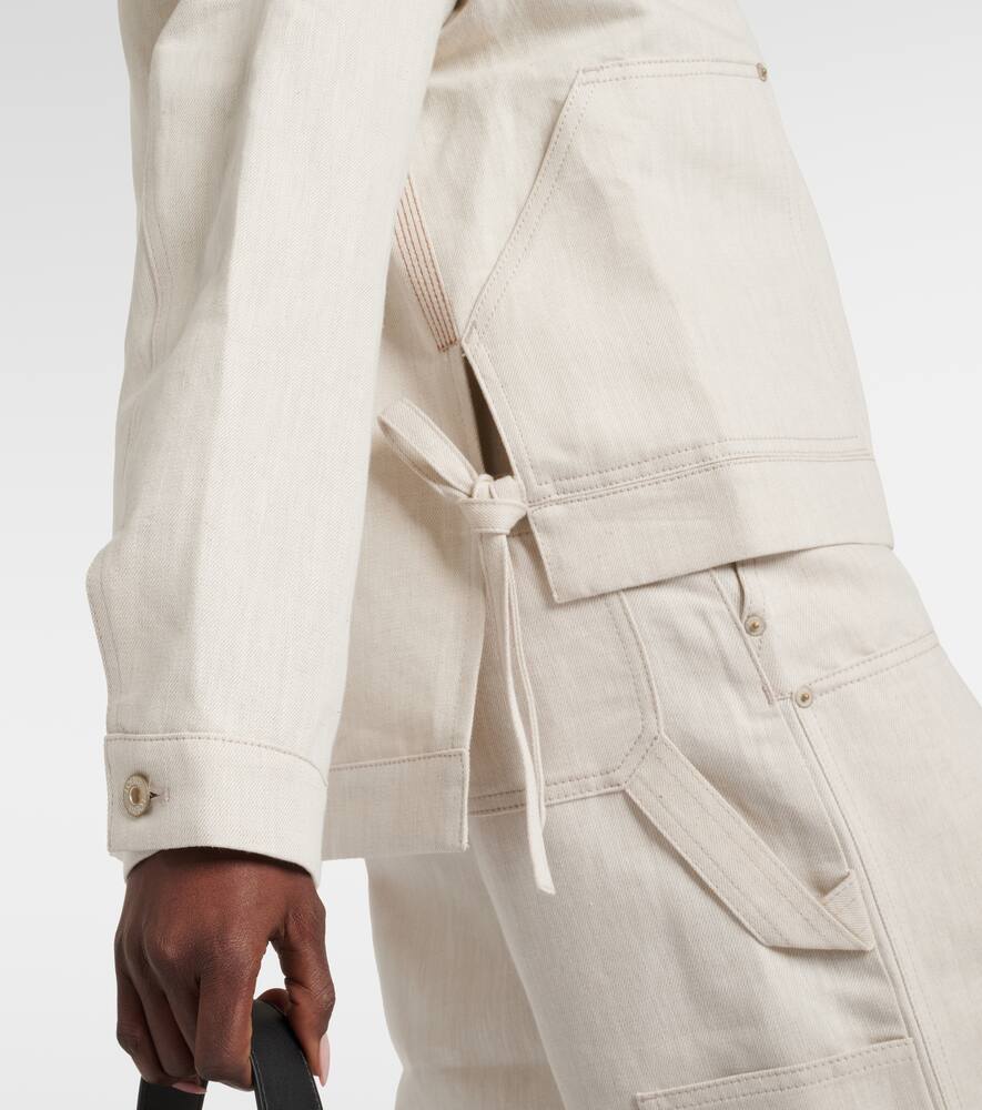 Loewe Cotton and linen jacket