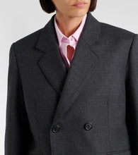 Loewe Cropped wool blazer