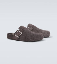 Loewe Ease suede mules