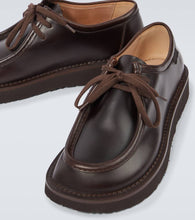 Loewe Faro leather loafers