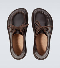 Loewe Faro leather loafers