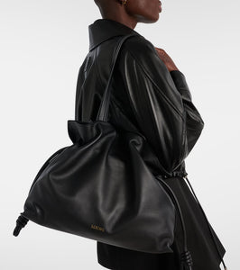 Loewe Flamenco Large leather clutch