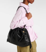 Loewe Flamenco Large leather clutch