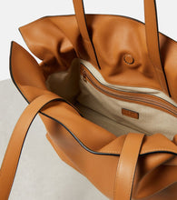 Loewe Flamenco Large leather clutch