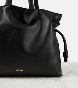 Loewe Flamenco Large leather clutch