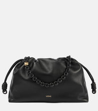 Loewe Flamenco Large leather clutch. Shop Loewe Shoulder Bags for women now.