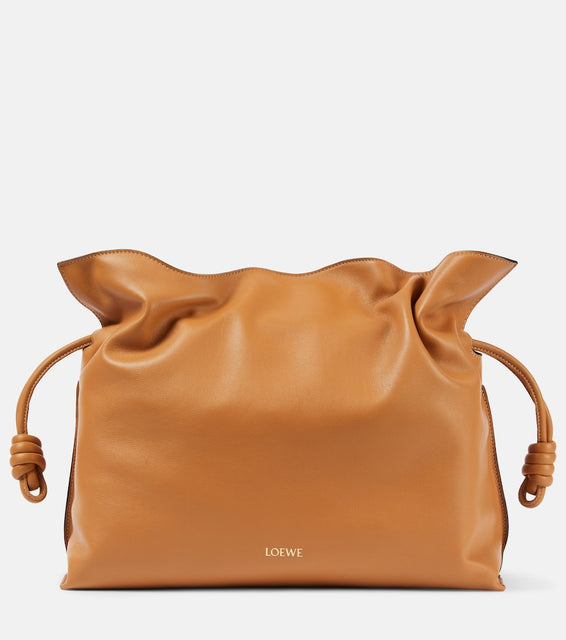 Loewe Flamenco Large leather clutch. Shop Loewe Clutches for women now.
