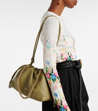 Loewe Flamenco Medium leather clutch