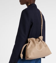 Loewe Flamenco Medium leather clutch