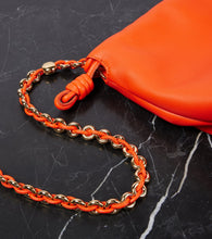 Loewe Flamenco Medium leather clutch