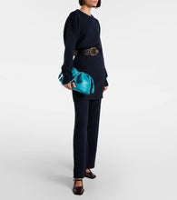 Loewe Flamenco Medium leather clutch