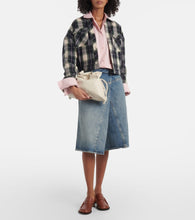 Loewe Flamenco Medium leather clutch