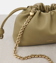 Loewe Flamenco Medium leather clutch