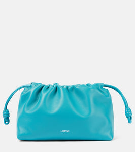 Loewe Flamenco Medium leather clutch. Shop Loewe Clutches for women now.