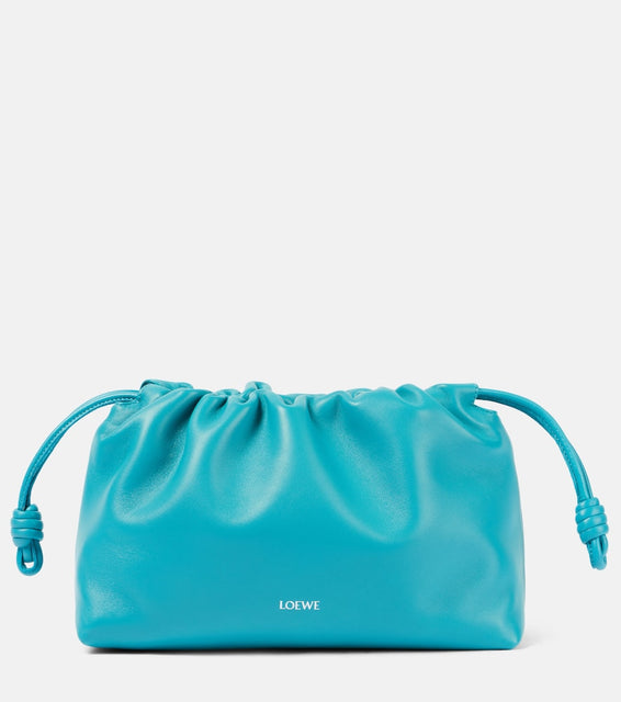 Loewe Flamenco Medium leather clutch. Shop Loewe Clutches for women now.