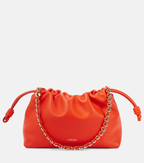 Loewe Flamenco Medium leather clutch. Shop Loewe Clutches for women now.
