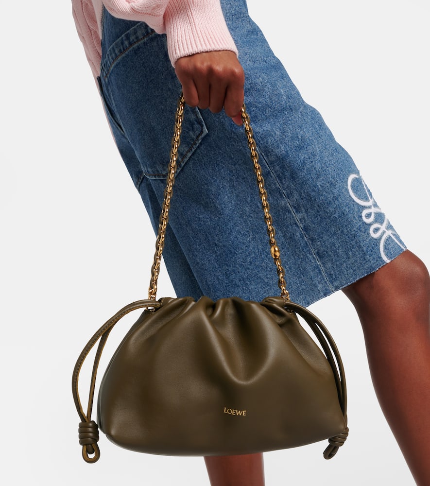 Loewe Flamenco Medium leather shoulder bag