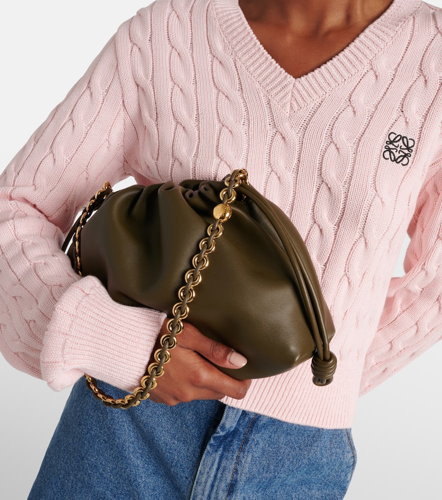 Loewe Flamenco Medium leather shoulder bag